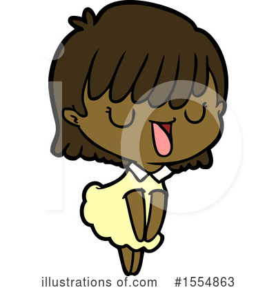 Royalty-Free (RF) Girl Clipart Illustration by lineartestpilot - Stock Sample #1554863