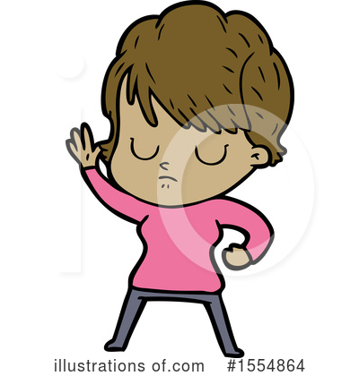 Royalty-Free (RF) Girl Clipart Illustration by lineartestpilot - Stock Sample #1554864