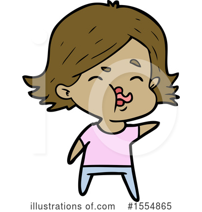 Royalty-Free (RF) Girl Clipart Illustration by lineartestpilot - Stock Sample #1554865