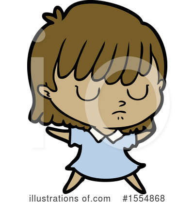 Royalty-Free (RF) Girl Clipart Illustration by lineartestpilot - Stock Sample #1554868