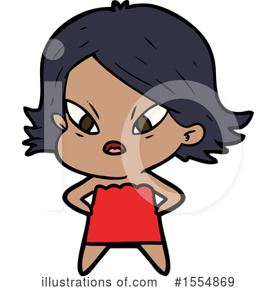Royalty-Free (RF) Girl Clipart Illustration by lineartestpilot - Stock Sample #1554869