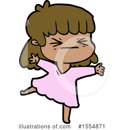 Royalty-Free (RF) Girl Clipart Illustration by lineartestpilot - Stock Sample #1554871