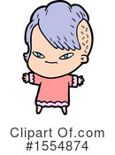 Girl Clipart #1554874 by lineartestpilot