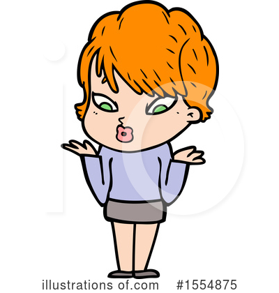 Royalty-Free (RF) Girl Clipart Illustration by lineartestpilot - Stock Sample #1554875