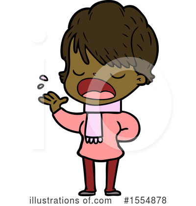 Royalty-Free (RF) Girl Clipart Illustration by lineartestpilot - Stock Sample #1554878