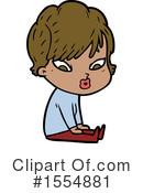 Girl Clipart #1554881 by lineartestpilot