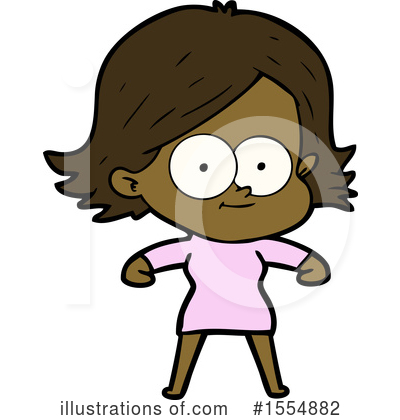 Royalty-Free (RF) Girl Clipart Illustration by lineartestpilot - Stock Sample #1554882