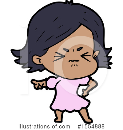 Royalty-Free (RF) Girl Clipart Illustration by lineartestpilot - Stock Sample #1554888