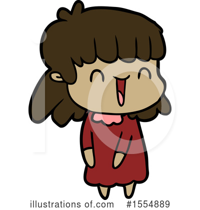 Royalty-Free (RF) Girl Clipart Illustration by lineartestpilot - Stock Sample #1554889