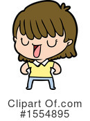 Girl Clipart #1554895 by lineartestpilot