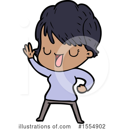 Royalty-Free (RF) Girl Clipart Illustration by lineartestpilot - Stock Sample #1554902