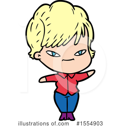 Royalty-Free (RF) Girl Clipart Illustration by lineartestpilot - Stock Sample #1554903