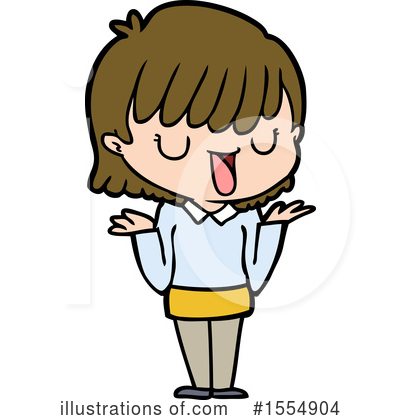 Royalty-Free (RF) Girl Clipart Illustration by lineartestpilot - Stock Sample #1554904