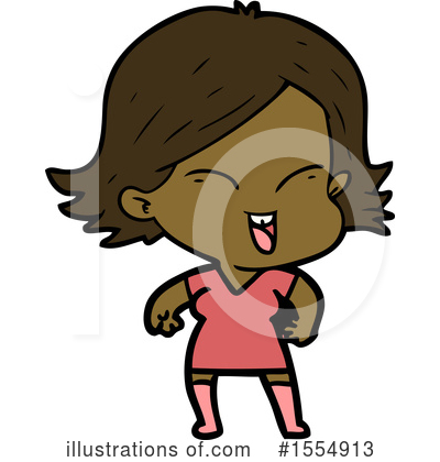 Royalty-Free (RF) Girl Clipart Illustration by lineartestpilot - Stock Sample #1554913
