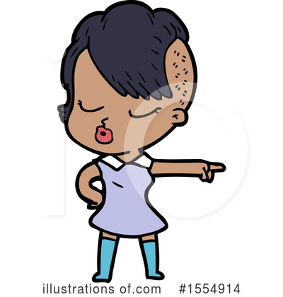 Royalty-Free (RF) Girl Clipart Illustration by lineartestpilot - Stock Sample #1554914