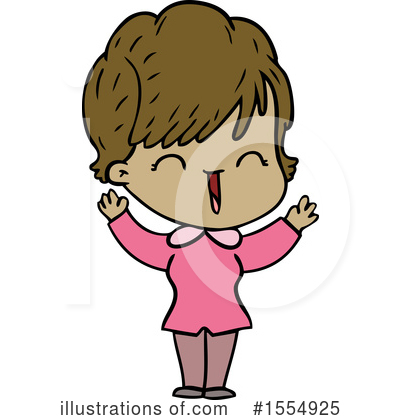 Royalty-Free (RF) Girl Clipart Illustration by lineartestpilot - Stock Sample #1554925