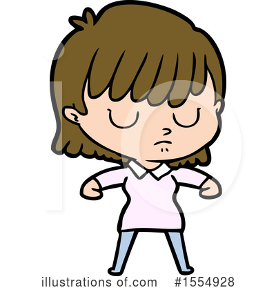 Royalty-Free (RF) Girl Clipart Illustration by lineartestpilot - Stock Sample #1554928