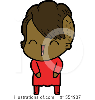 Royalty-Free (RF) Girl Clipart Illustration by lineartestpilot - Stock Sample #1554937
