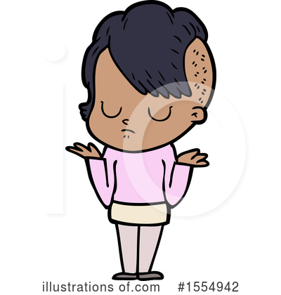 Royalty-Free (RF) Girl Clipart Illustration by lineartestpilot - Stock Sample #1554942