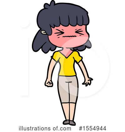 Royalty-Free (RF) Girl Clipart Illustration by lineartestpilot - Stock Sample #1554944