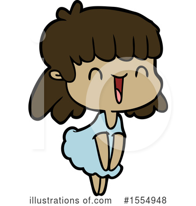 Royalty-Free (RF) Girl Clipart Illustration by lineartestpilot - Stock Sample #1554948