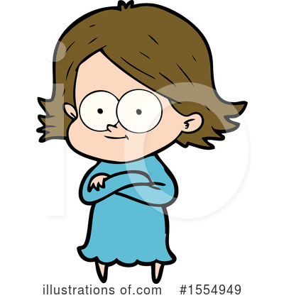 Royalty-Free (RF) Girl Clipart Illustration by lineartestpilot - Stock Sample #1554949
