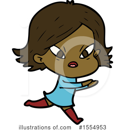 Royalty-Free (RF) Girl Clipart Illustration by lineartestpilot - Stock Sample #1554953