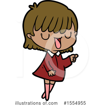 Royalty-Free (RF) Girl Clipart Illustration by lineartestpilot - Stock Sample #1554955
