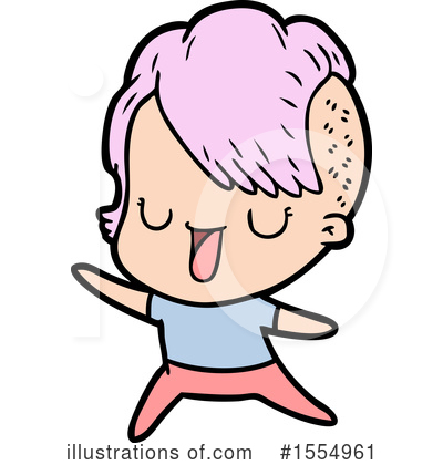 Royalty-Free (RF) Girl Clipart Illustration by lineartestpilot - Stock Sample #1554961