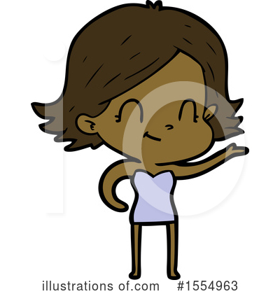 Royalty-Free (RF) Girl Clipart Illustration by lineartestpilot - Stock Sample #1554963