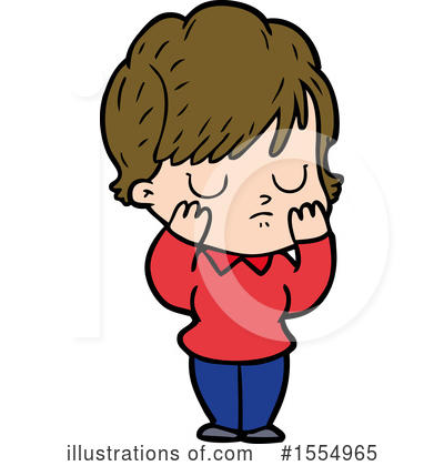 Royalty-Free (RF) Girl Clipart Illustration by lineartestpilot - Stock Sample #1554965