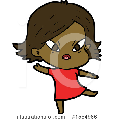 Royalty-Free (RF) Girl Clipart Illustration by lineartestpilot - Stock Sample #1554966