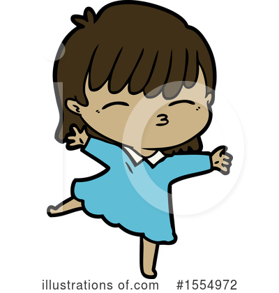 Royalty-Free (RF) Girl Clipart Illustration by lineartestpilot - Stock Sample #1554972