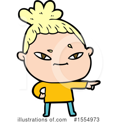 Royalty-Free (RF) Girl Clipart Illustration by lineartestpilot - Stock Sample #1554973