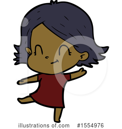 Royalty-Free (RF) Girl Clipart Illustration by lineartestpilot - Stock Sample #1554976