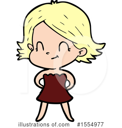 Royalty-Free (RF) Girl Clipart Illustration by lineartestpilot - Stock Sample #1554977
