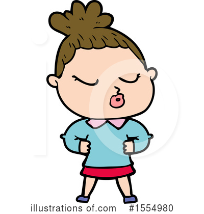 Royalty-Free (RF) Girl Clipart Illustration by lineartestpilot - Stock Sample #1554980