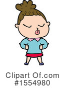 Girl Clipart #1554980 by lineartestpilot