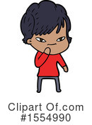 Girl Clipart #1554990 by lineartestpilot