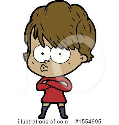 Royalty-Free (RF) Girl Clipart Illustration by lineartestpilot - Stock Sample #1554995