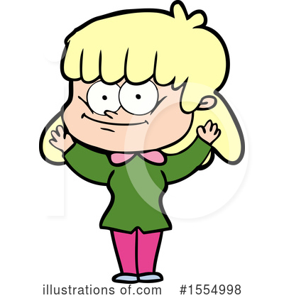 Royalty-Free (RF) Girl Clipart Illustration by lineartestpilot - Stock Sample #1554998