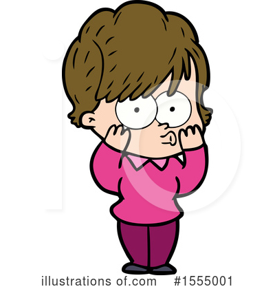 Royalty-Free (RF) Girl Clipart Illustration by lineartestpilot - Stock Sample #1555001