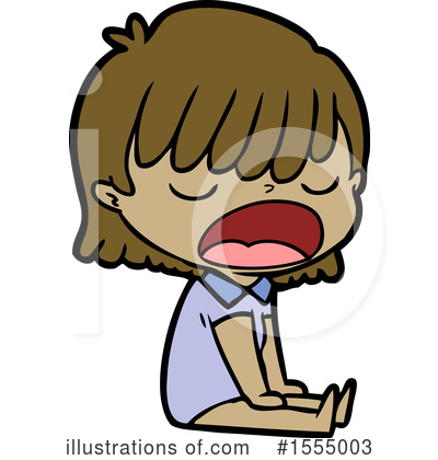 Royalty-Free (RF) Girl Clipart Illustration by lineartestpilot - Stock Sample #1555003