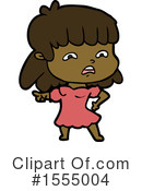 Girl Clipart #1555004 by lineartestpilot