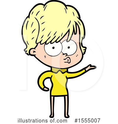 Royalty-Free (RF) Girl Clipart Illustration by lineartestpilot - Stock Sample #1555007