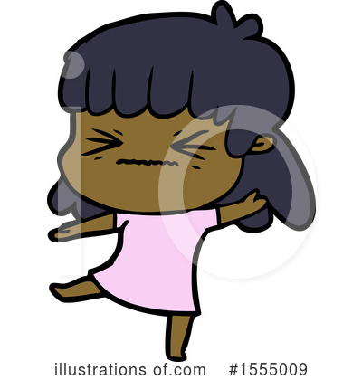 Royalty-Free (RF) Girl Clipart Illustration by lineartestpilot - Stock Sample #1555009