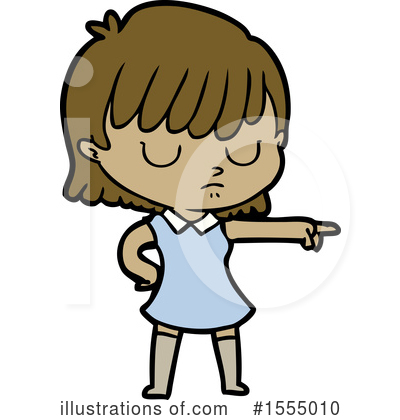 Royalty-Free (RF) Girl Clipart Illustration by lineartestpilot - Stock Sample #1555010