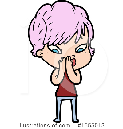 Royalty-Free (RF) Girl Clipart Illustration by lineartestpilot - Stock Sample #1555013