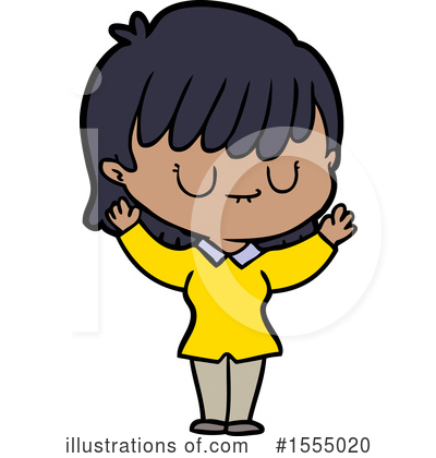 Royalty-Free (RF) Girl Clipart Illustration by lineartestpilot - Stock Sample #1555020