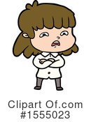 Girl Clipart #1555023 by lineartestpilot
